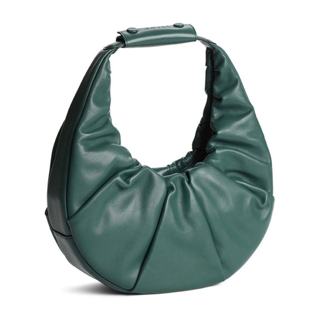 STAUD Green Leather Bag